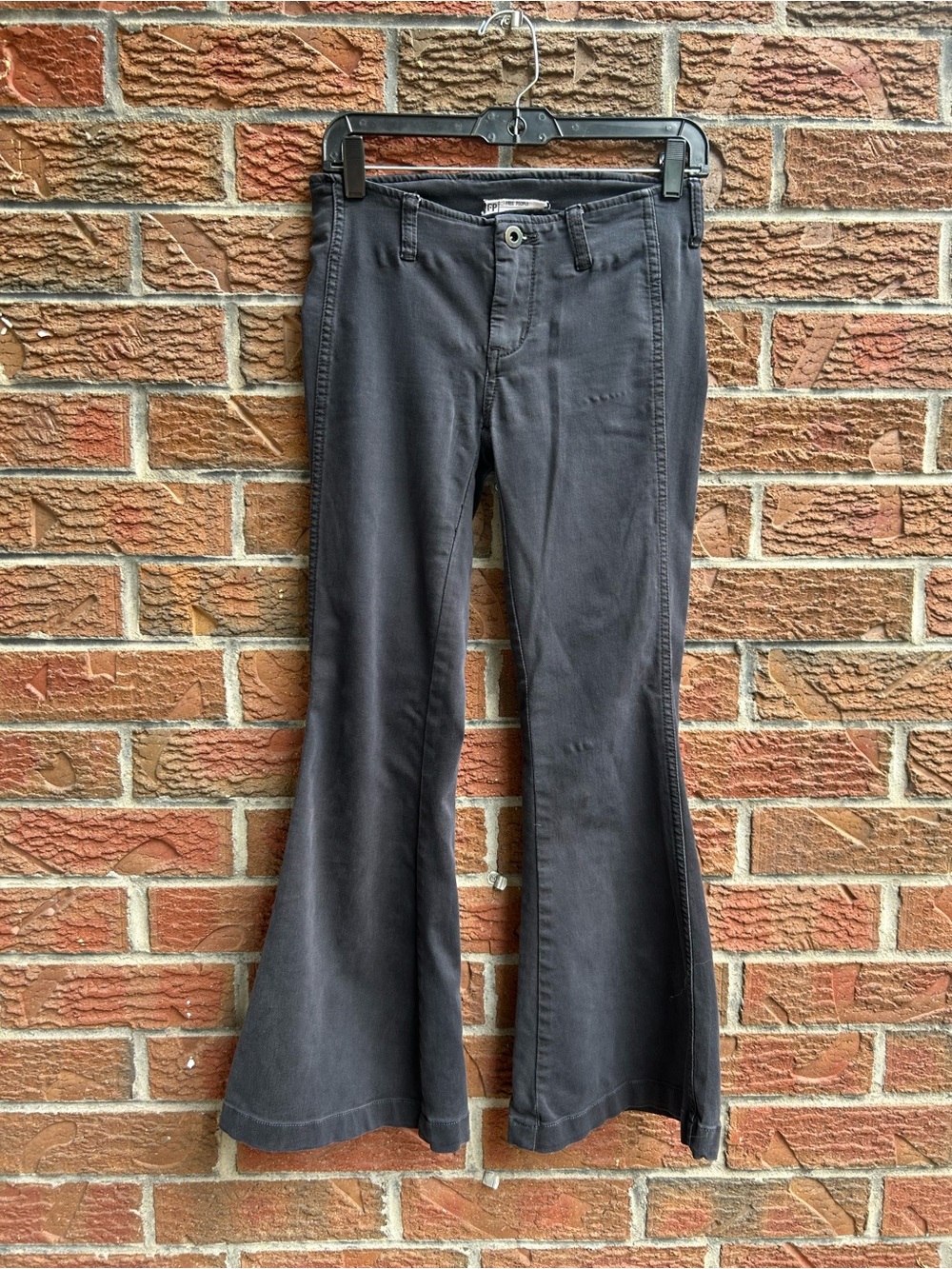 Free people black flare jeans